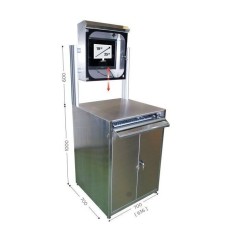 MobiPost 950 Inox – Poste de travail mobile en acier inoxydable