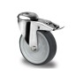 Roulettes pivotantes INOX avec frein Roulettes pivotantes INOX avec frein