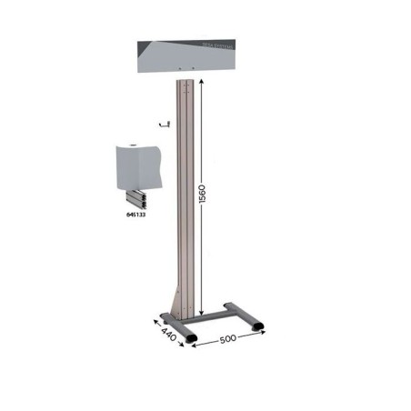 660950 - NETPOST 450 INOX