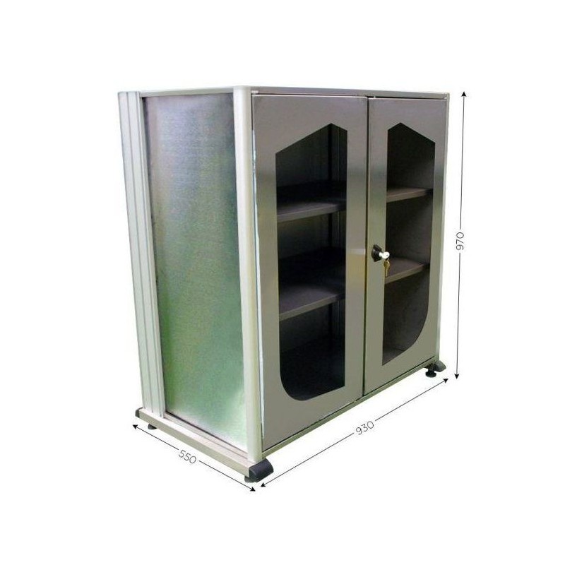 680168 - ARMOIRE VISUELLE 5S INOX A