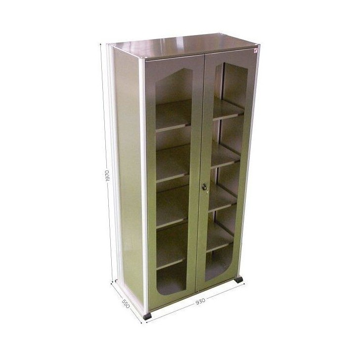 ARMOIRE VISUELLE 5S INOX B