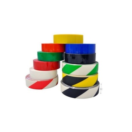 140551- Ruban de signalisation adhésif MEDIUM blanc l 48 mm Ep. 0.4 mm