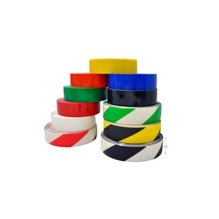 Ruban de signalisation adhésif MEDIUM blanc l 48 mm Ep. 0.4 mm