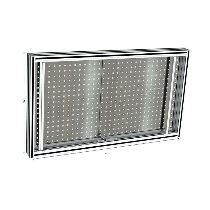 Panneau porte-outil perforé INOX Panneau porte-outil perforé INOX