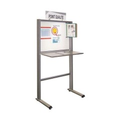 516940 - QUALIPOST 650B INOX l avec plateau et pieds en INOX