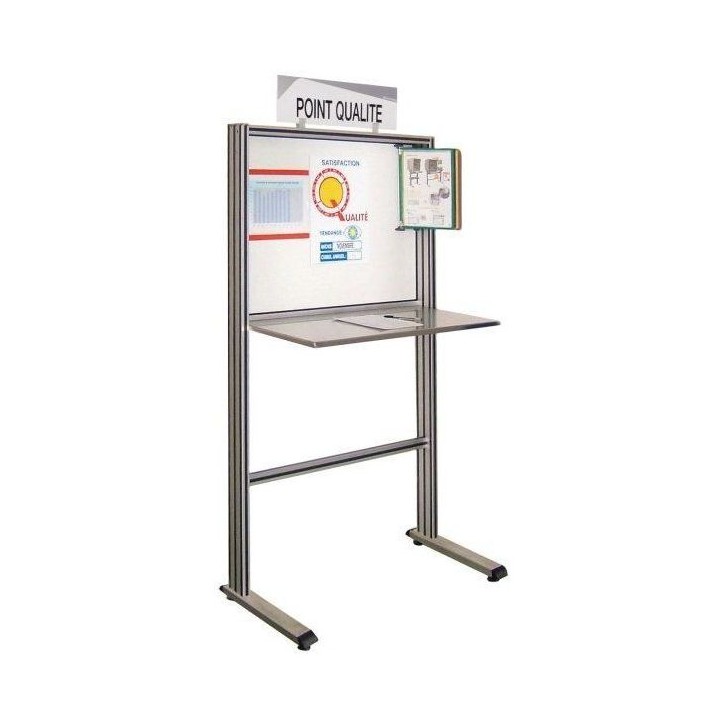 QUALIPOST 650B INOX l avec plateau et pieds en INOX