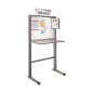 QUALIPOST 650B INOX l avec plateau et pieds en INOX