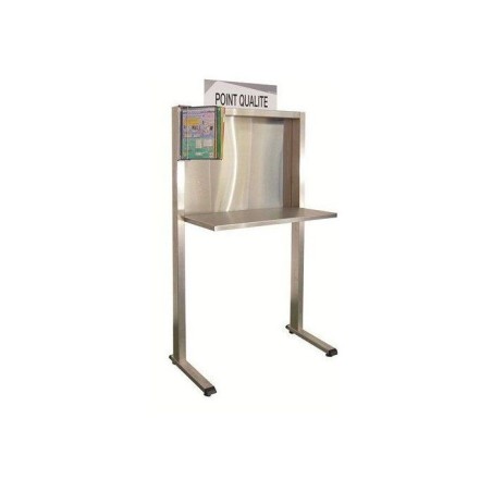 516971 - Poste de contrôle qualité INOX | QUALIPOST 650C INOX