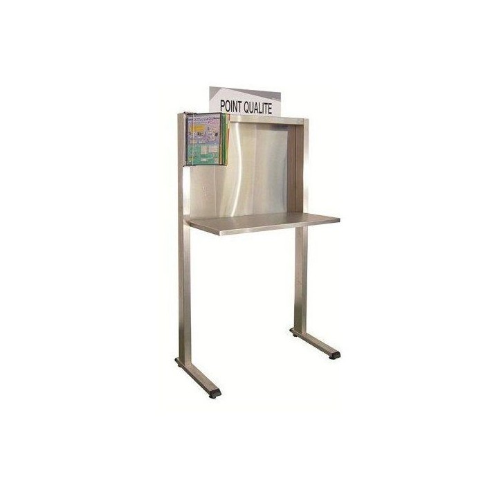 Poste de contrôle qualité INOX | QUALIPOST 650C INOX Poste de contrôle qualité INOX | QUALIPOST 650C INOX
