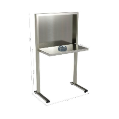 516971 - Poste de contrôle qualité INOX | QUALIPOST 650C INOX