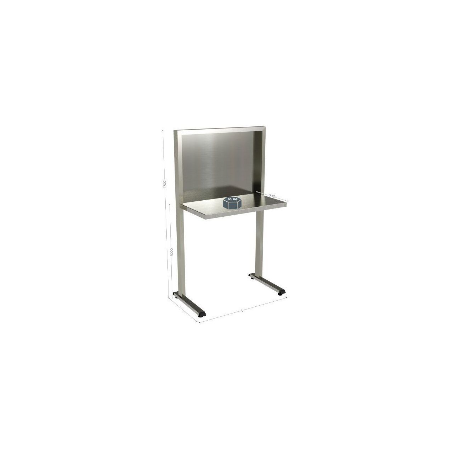 516971 - Poste de contrôle qualité INOX | QUALIPOST 650C INOX