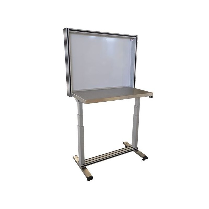 911511 - Poste de travail industriel électrique INOX | QUALIPOST 650 ERGO INOX 911511 - Poste de travail industriel électrique INOX | QUALIPOST 650 ERGO INOX