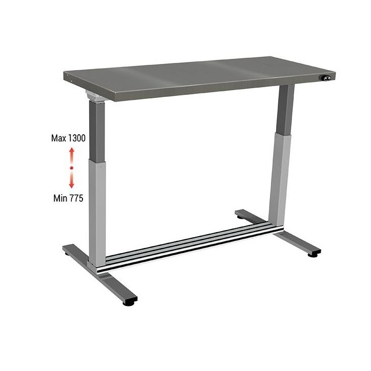 Poste de travail industriel électrique INOX | QUALIPOST 650 ERGO INOX Poste de travail industriel électrique INOX | QUALIPOST 650 ERGO INOX