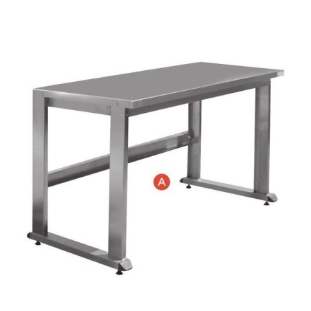 Poste de travail QUALIPOST 3500A INOX – Robuste et hygiénique pour environnements industriels