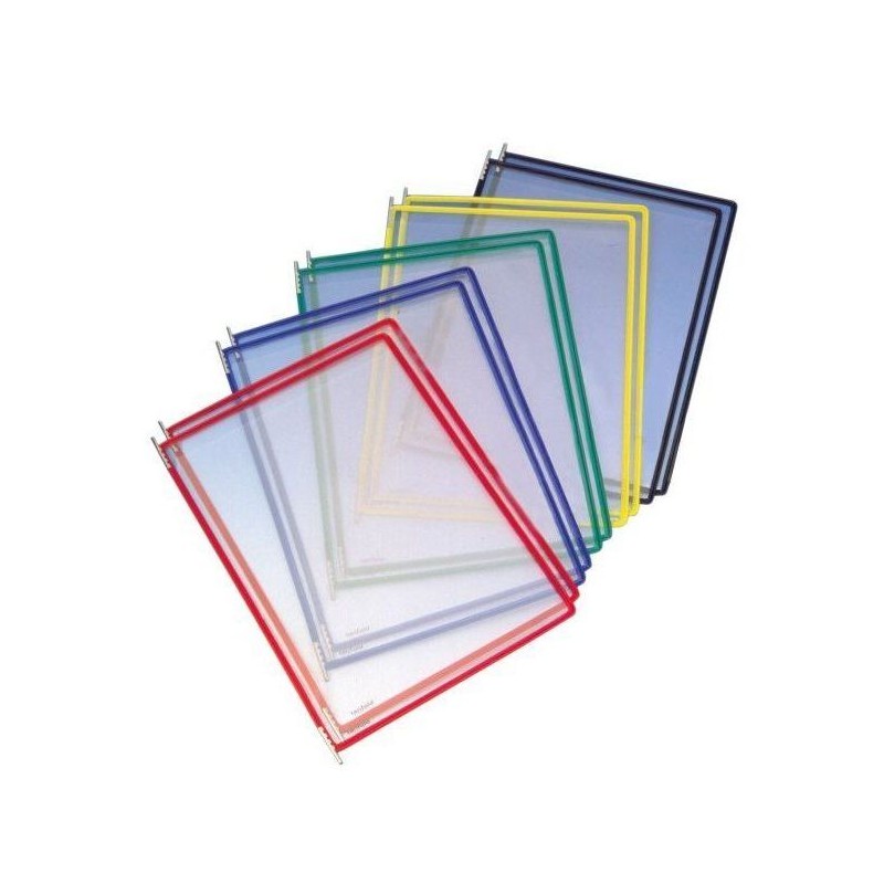 Pochettes INOX A4 assorties à pivots