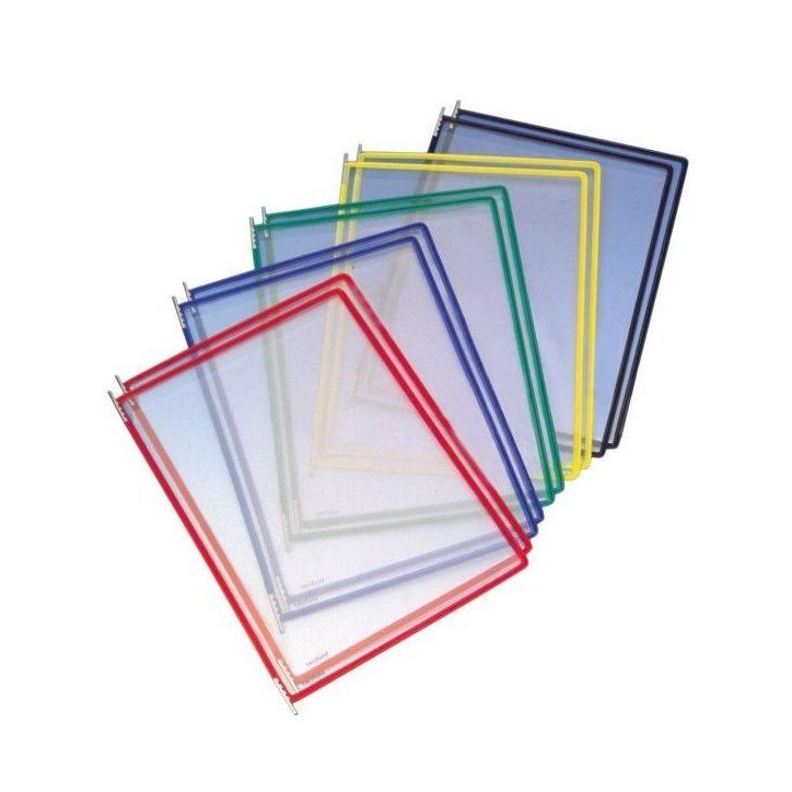 Pochettes INOX A4 assorties à pivots