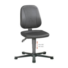 Chaise d’atelier ESD Classic – Siège ergonomique antistatique pour environnement industriel
