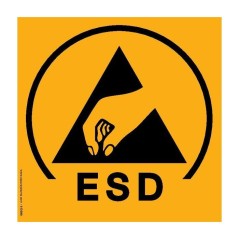 140590 - Lot de 2 pictogrammes adhésif au sol MEDIUM Ep 0.40 mm Zone protégée