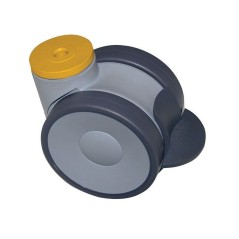 541053 - Lot de 4 roulettes ESD pivotantes avec frein Ø 100 mm