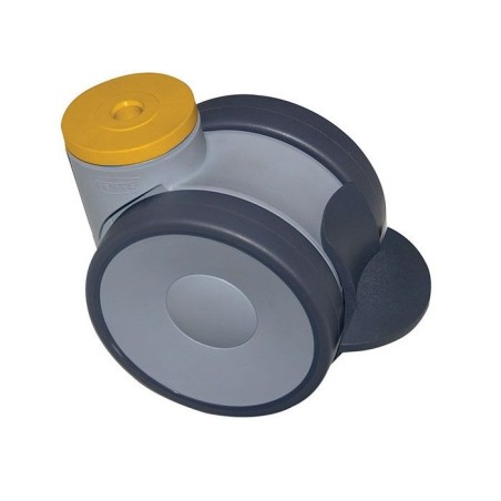 541053 - Lot de 4 roulettes ESD pivotantes avec frein Ø 100 mm
