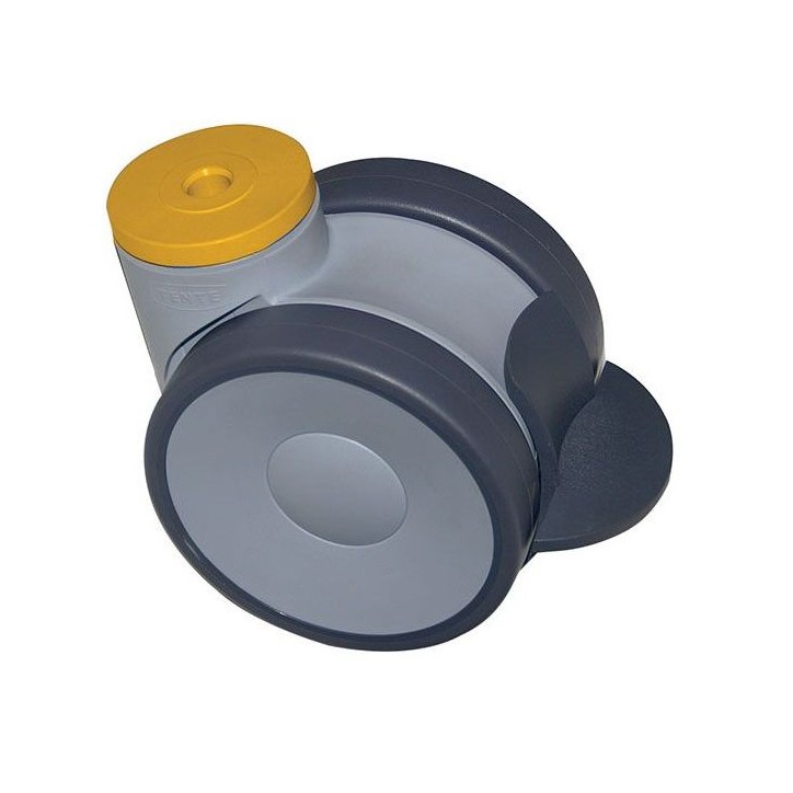 Lot de 4 roulettes ESD pivotantes avec frein Ø 100 mm