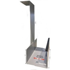 Support vertical pour unité centrale à fixer par vis