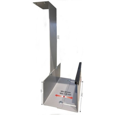 Support vertical pour unité centrale à fixer par vis