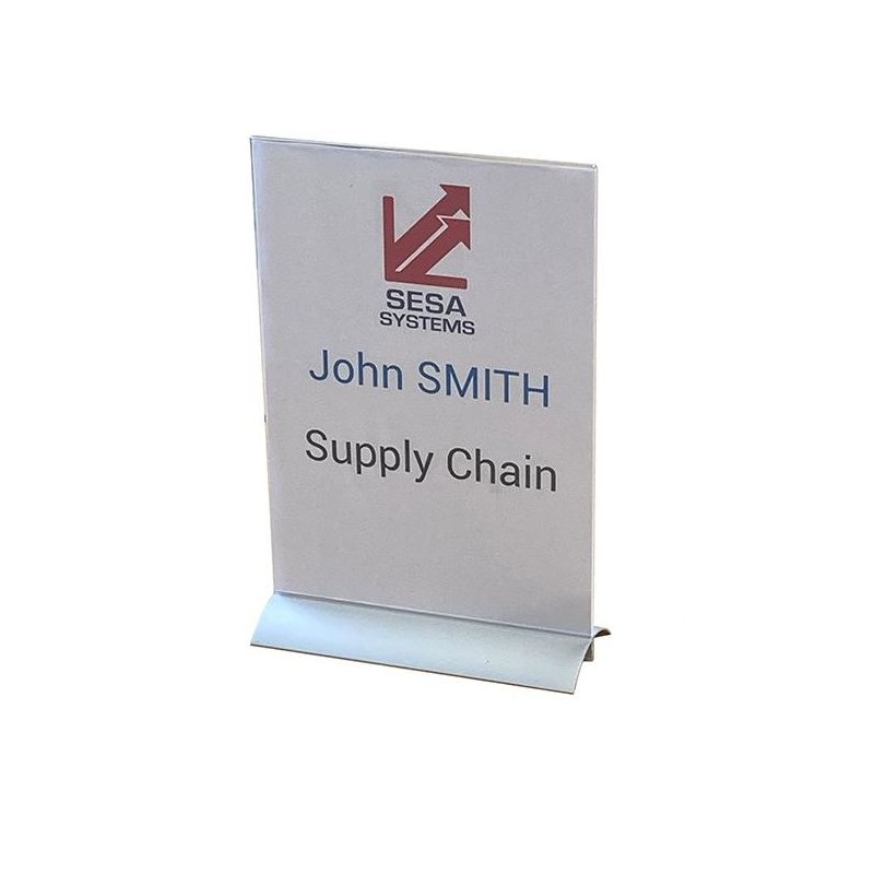 119475 - Support document sur socle aluminium