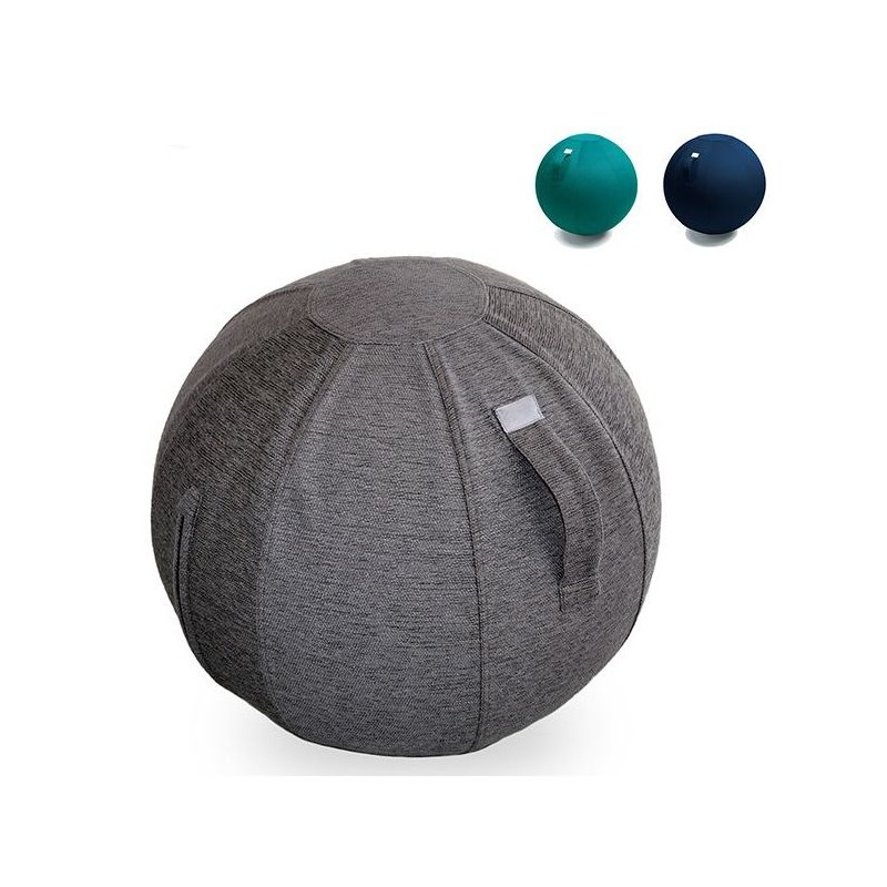 SIÈGE BALLON ERGONOMIQUE gris Ø 600-650 mm SIÈGE BALLON ERGONOMIQUE gris Ø 600-650 mm