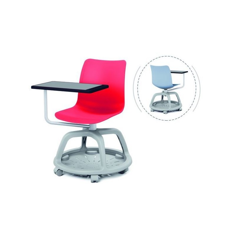 571173 - Chaise avec tablette écritoire | CHAISE FORMATION
