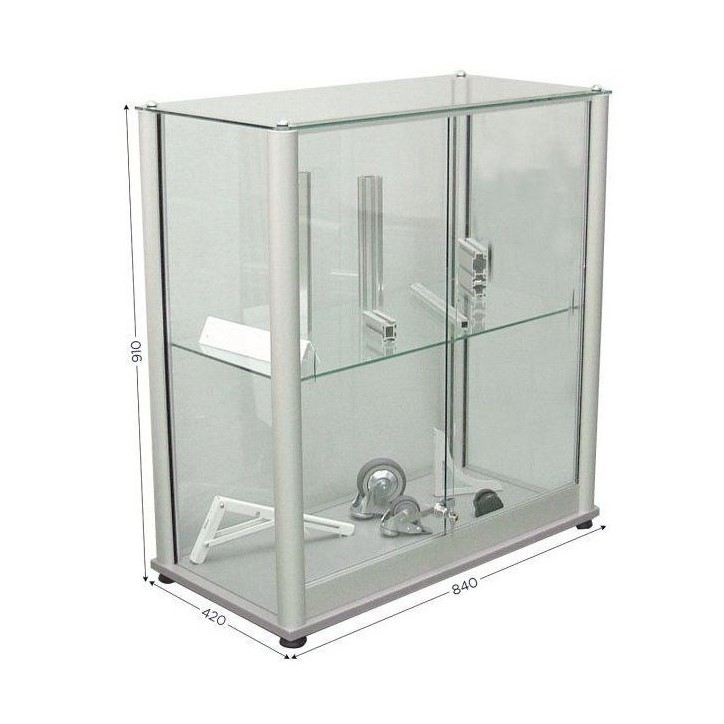 VITRINE D'EXPOSITION BASSE DESIGN