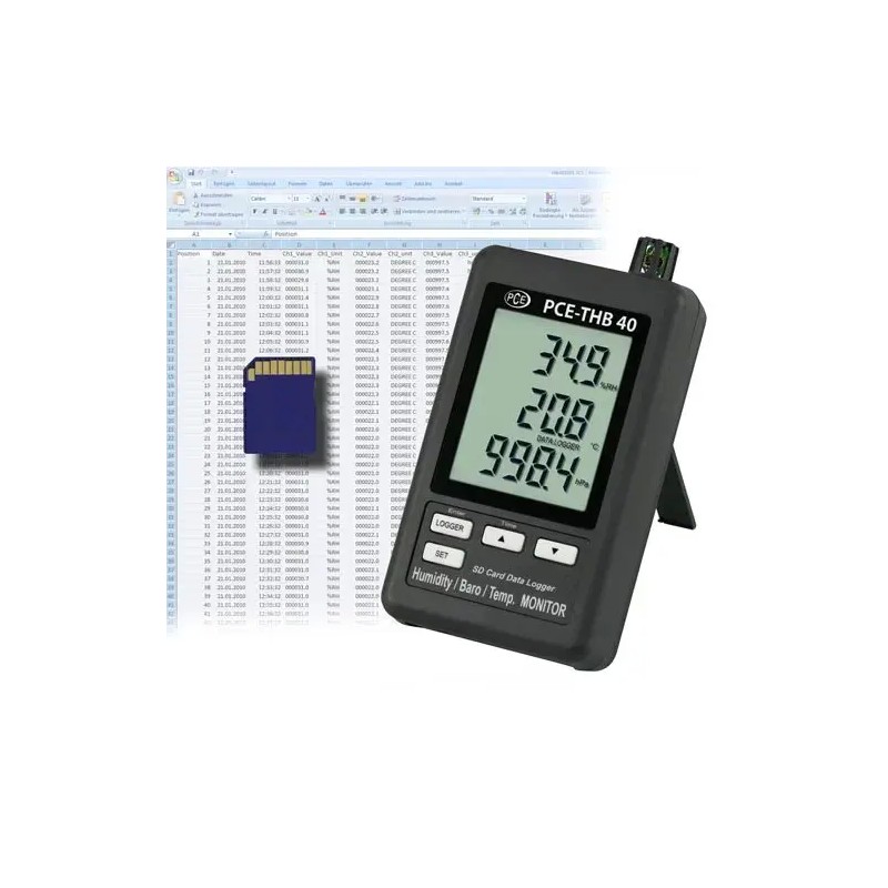 Mesureur climatologique - THB 40