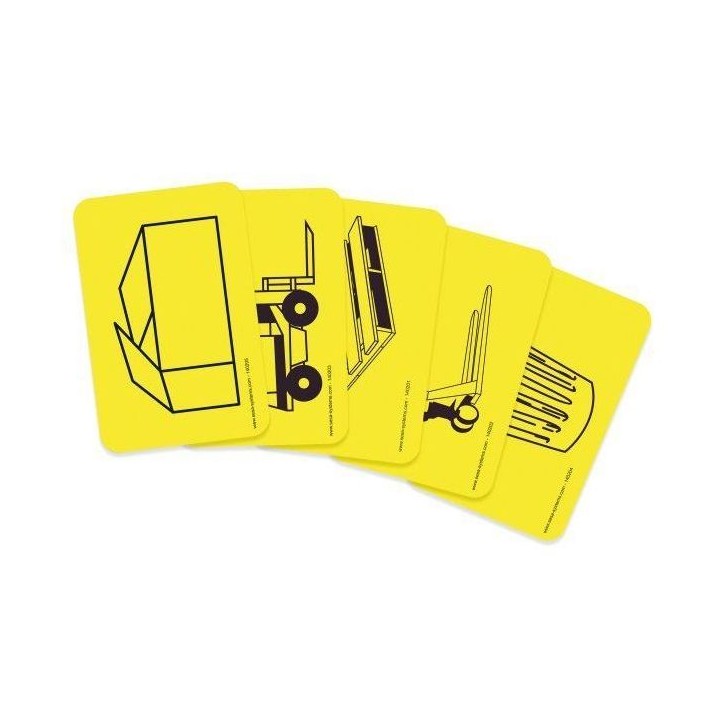 Pictogramme adhésif pour marquage au sol Pictogramme adhésif pour marquage au sol