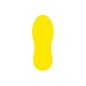 Lot de pictogrammes adhésifs renforcés – Pas jaune