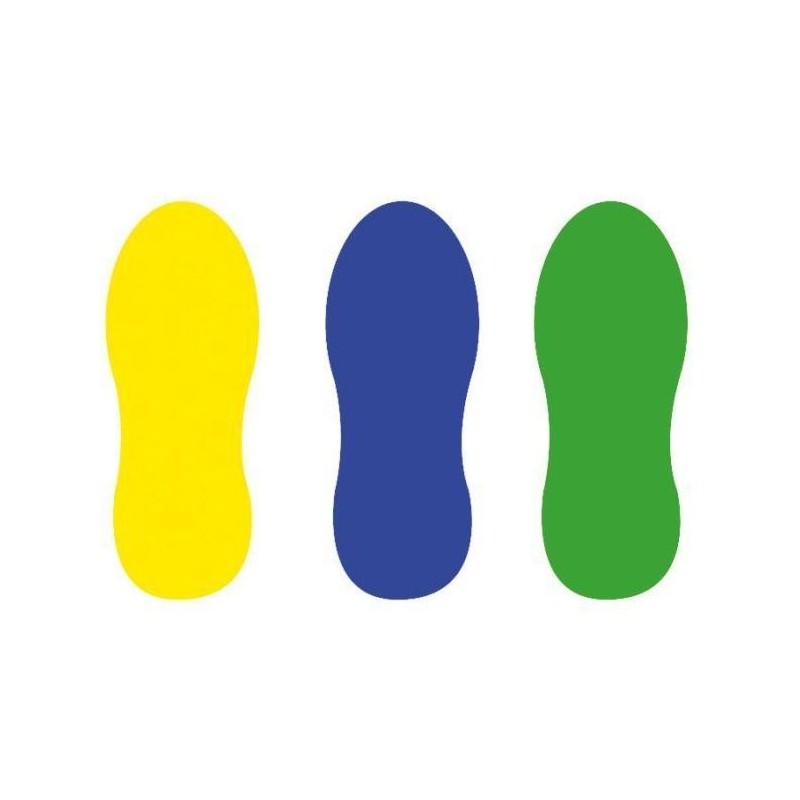 140253 - Pas adhésif pour marquage au sol RENFORCE | Pictogramme adhésif Pas 140253 - Pas adhésif pour marquage au sol RENFORCE | Pictogramme adhésif Pas