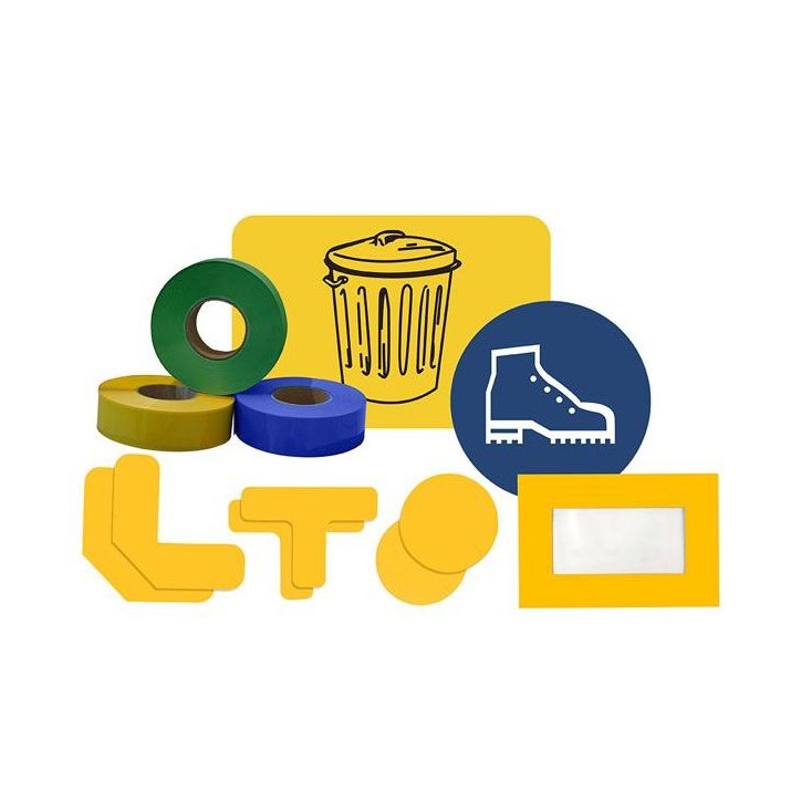 Kit de démarrage pour signalétique au sol Kit de démarrage pour signalétique au sol