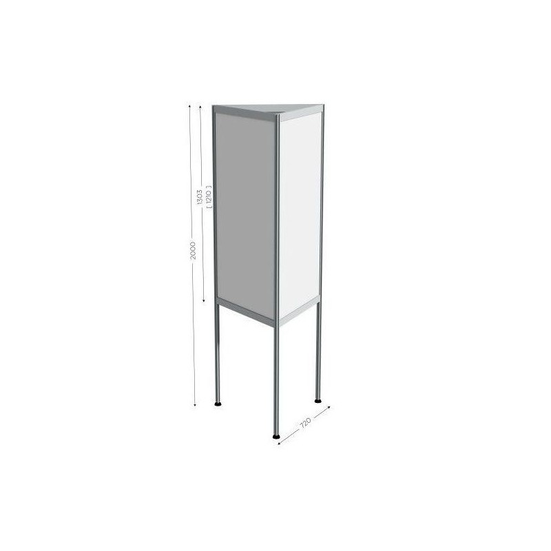 118630 : Trispace B l 720 x H 2000 mm email 800°