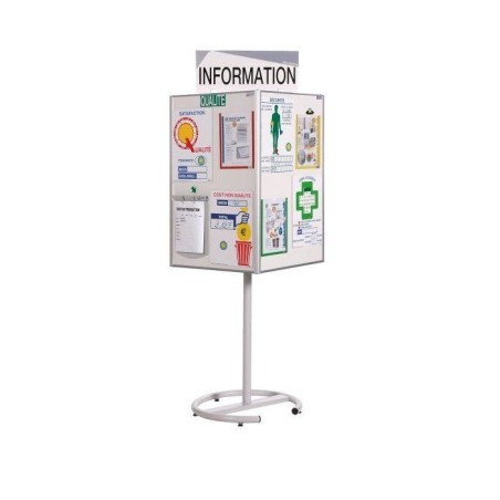 119131 : Top'info 4 faces LARGE l 650 x H 1205 mm email 800°