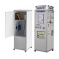 Cub'info 4 faces l 750 x H 2050 mm tôle blanche vernie avec porte ouvrante Cub'info 4 faces l 750 x H 2050 mm tôle blanche vernie avec porte ouvrante