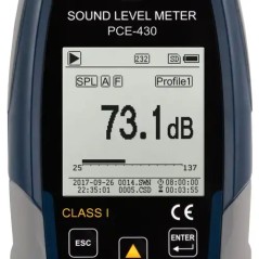 Sonomètre classe I -430
