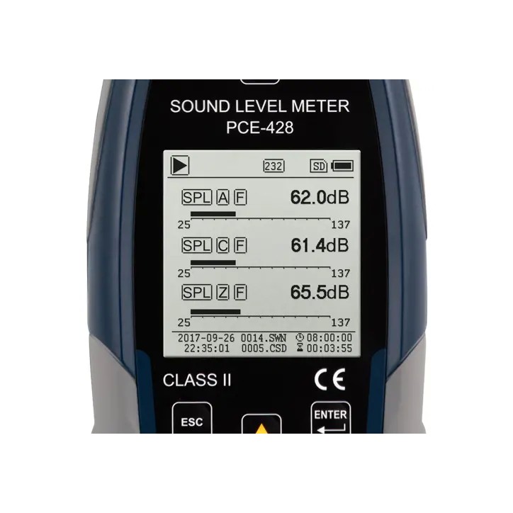 Sonomètre classe II Sonomètre classe II