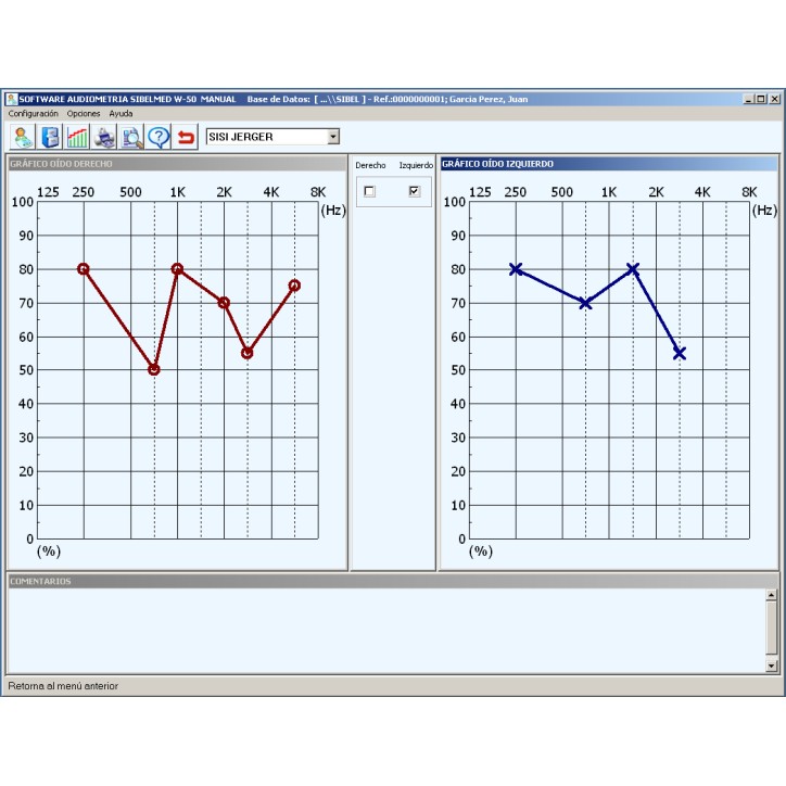W50 Logiciel d’audiométrie W50 Logiciel d’audiométrie