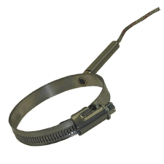 Sonde de surface 7122 – Capteur Pt100 Classe B pour mesures jusqu’à 250 °C