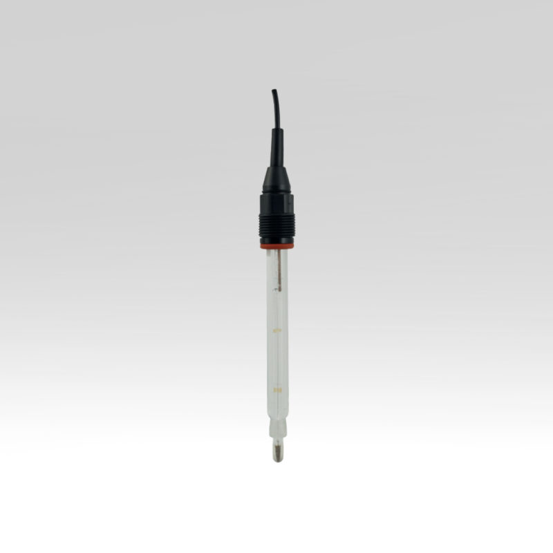 Électrode pH avec diaphragme à joint écrasé, résistante à la pression