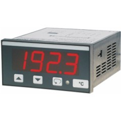 Indicateur de panneau EP9648 – Sorties 0/4..20 mA, 0..10 V et Pt100 – Luminosité automatique, 4 couleurs de segments