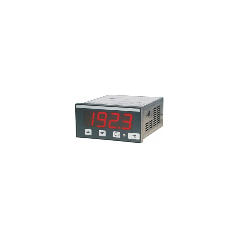 Indicateur de panneau EP9648 – Sorties 0/4..20 mA, 0..10 V et Pt100 – Luminosité automatique, 4 couleurs de segments