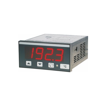 Indicateur de panneau EP9648 – Sorties 0/4..20 mA, 0..10 V et Pt100 – Luminosité automatique, 4 couleurs de segments