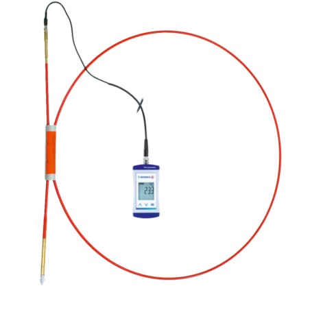 Appareil de mesure de la température du foin