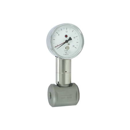 Interrupteur de débit TZ1-…GK – Détection de flux par piston avec microrupteur