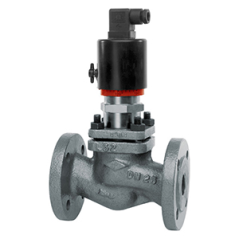 VD-…FG – Interrupteur de débit à piston en fonte grise avec raccord à bride DN 15 à DN 300